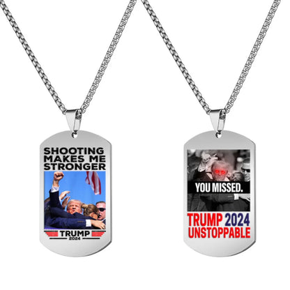 Freedom Trump Rally Necklace