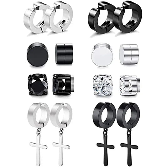 1 Pairs Magnetic Ear Clip Set Men and Women