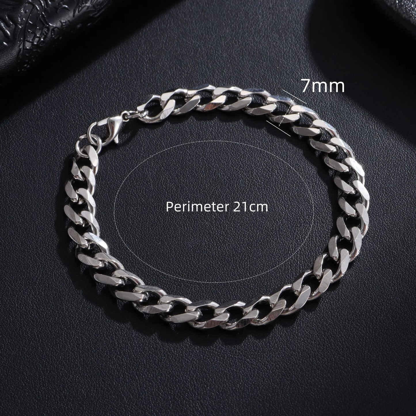 Cuban Titanium Steel Bracelet