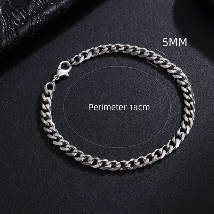 Cuban Titanium Steel Bracelet