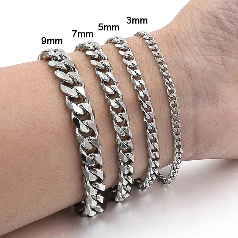 New Trendy Cuban Chain Men's Bracelet