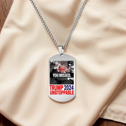 Freedom Trump Rally Necklace