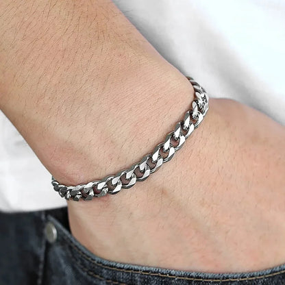 New Trendy Cuban Chain Men's Bracelet